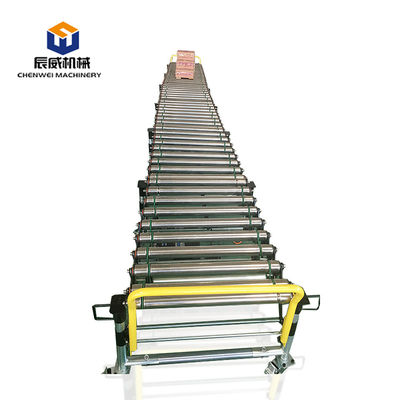 calidad  Heat Resistant Stainless Steel Taper Roller Conveyor With 90 Degree Curve Power Roller Conveyor fábrica
