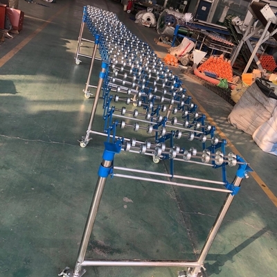 Low Price Factory Directly Supply Heat Resistant Plastic Gravity Wheel Unloading Skid Telescopic Roller Conveyor Price